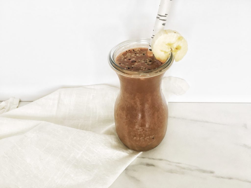 Healthy Chocolate Smoothie