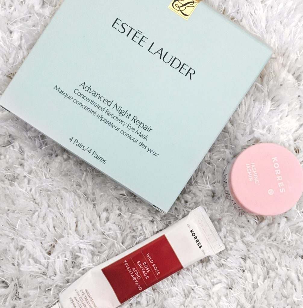 hangover skincare - Estee Lauder eye pads