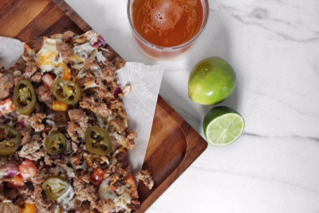 Spicy Chipotle Turkey Nachos