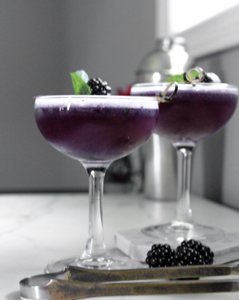 Blackberry Bourbon Sour