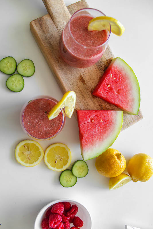 Hydrating Watermelon Cucumber Smoothie