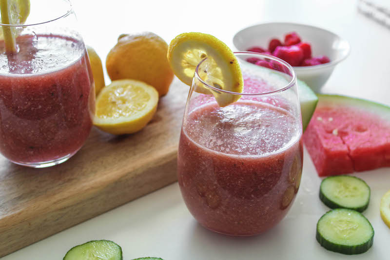 Hydrating Watermelon Cucumber Smoothie