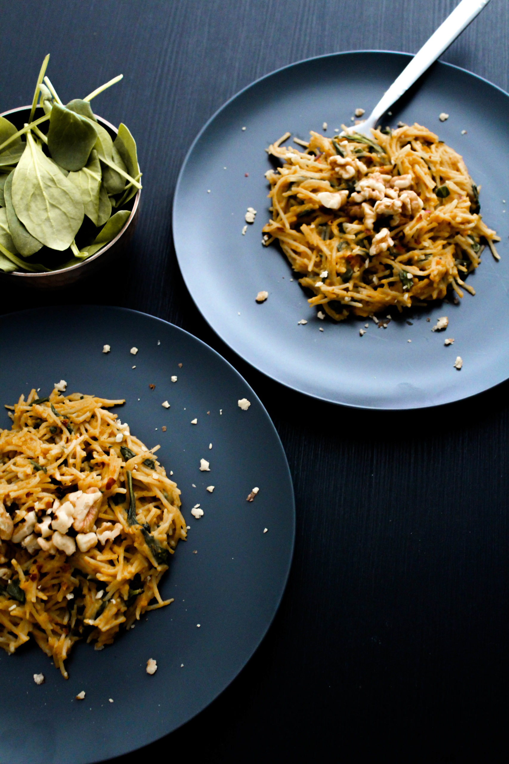 Spicy Pumpkin Pasta